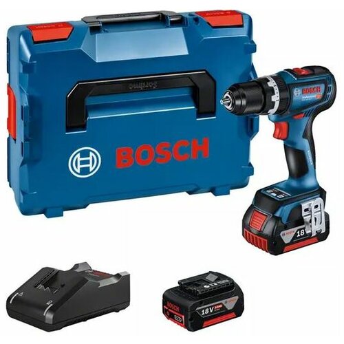 Bosch Akumulatorska vibraciona bušilica - odvrtač GSB 18V-90 C; 2x5,0Ah; L-Boxx (06019K6106) Cene