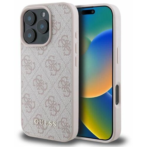 Guess OVITEK 4G CLASSIC ZA IPHONE 16 PRO ROZA OVITEK, (21898569) Slike