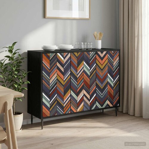  Kreveta OMMEN Crni hrast 102 x 33 x 76 cm Konstruirano drvo Cijene