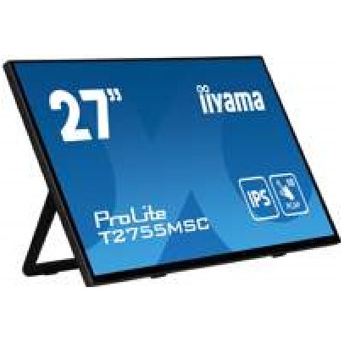 Iiyama 68.6cm/27&amp;ldquo; (1920x1080) ProLite T2755MSC-B1 16:9 FHD IPS Touch 5ms 60Hz HDMI DP USB Speaker Black Slike
