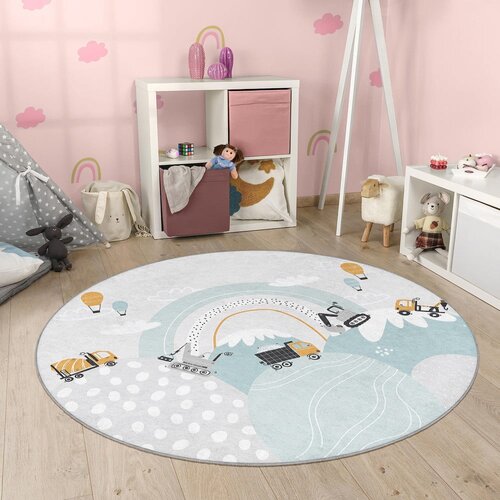 Mila Home Pralna otro&amp;scaron;ka preproga &amp;oslash;120 cm Snowy Hills &amp;ndash; Slike