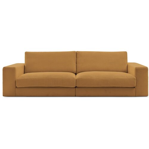Bobochic Paris Senf žuta sofa od samta 274 cm Leonard – Cene