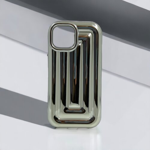  futrola electro case za iphone 15 (6.1) srebrna Slike