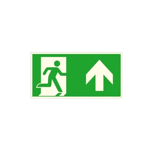 Signal rute za izbjegavanje aluminij Izlaz u slučaju nužde desno, gore, ravno SafetyMarking 15.A1052 (&Scaron; x V) 400 mm x 2 Cijene