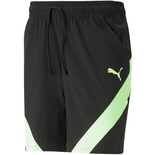 Puma Športne hlače 'Fit 7' svetlo zelena / črna Cene