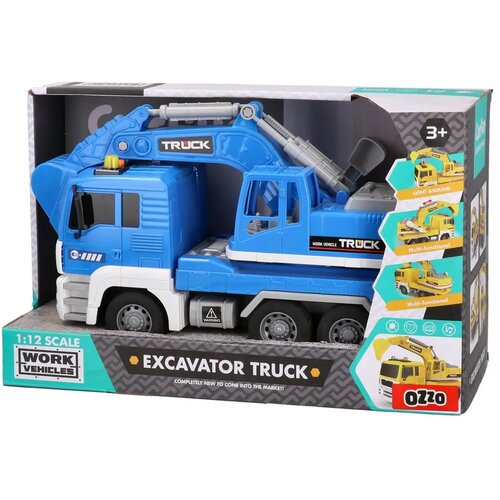 Work vehicles, igračka, plastični kamion dizalica Slike