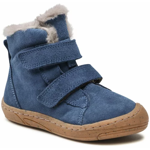 Froddo Zimski škornji Minnie Suede Velcro G2110126-6 S Denim 6