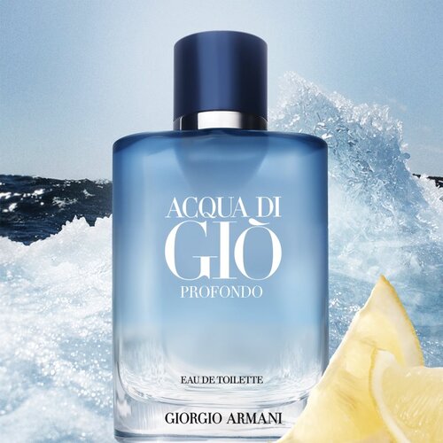 Armani Acqua di Gi&amp;ograve; Profondo toaletna voda za mu&amp;scaron;karce 50 ml Slike