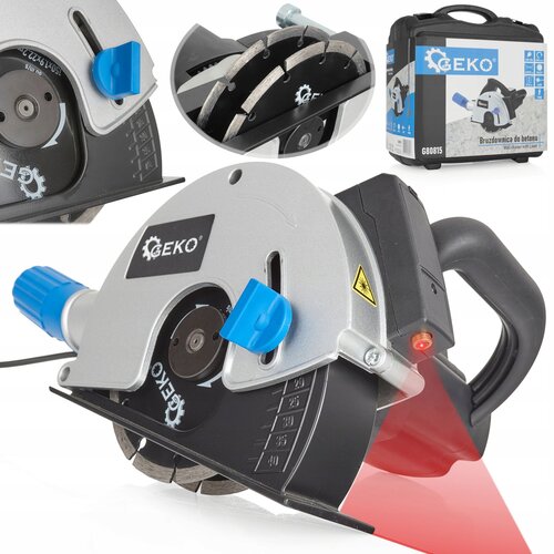  Rezač zidnih utora od 1700 W 150 mm s laserom Slike