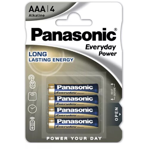 Panasonic baterije LR03EPS/4BP - AAA 4kom Alkalne Everyday Slike