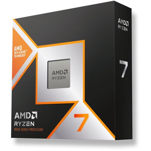 AMD procesor Ryzen 7 8/16T 9800X3D (5.2GHz,104MB,120W,AM5) box, with Radeon Graphics Cijene