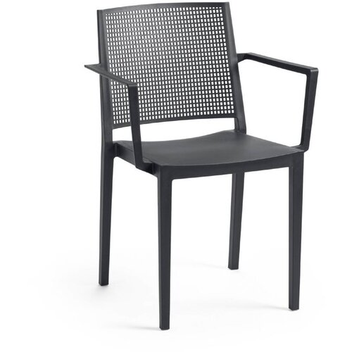 Vrtni stoli Fotelj GRID ARMCHAIR &amp;ndash; antracit Slike
