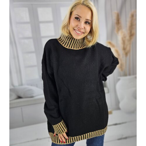 Pri Warm and cozy women's striped sweater autumn winter KEIRA Cijene