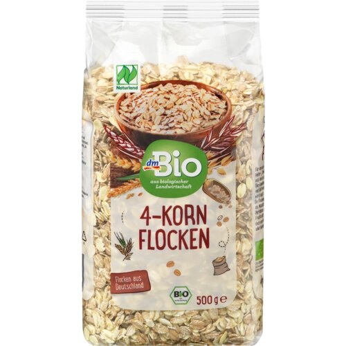 dmBio Pahuljice od 4 vrste žitarica 500 g Slike