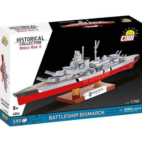 Cobi Toys COBI: Bojni brod Bismarck iz II. svjetskog rata - građevni set (4854) Cijene