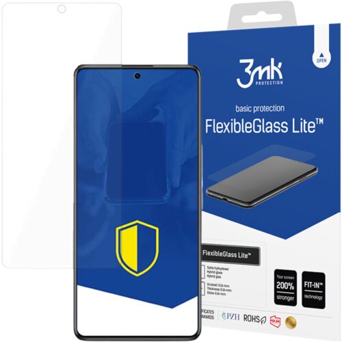 3mk POKRET IZ KALJENEGA STEKLA FLEXIBLEGLASS LITE ZA INFINIX NOTE 30 VIP, (21965859) Slike