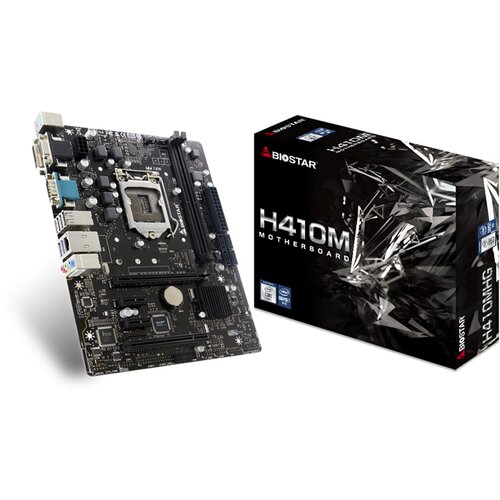 Biostar MB H410MHG, mATX, Soc 1200, DDR4, M.2, GbE LAN, HDMI, VGA, SERIAL PORT RS232 Cijene