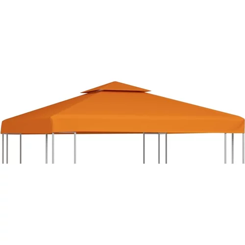  Nadomestna streha za paviljon 310 g/m² oranžna 3x3 m