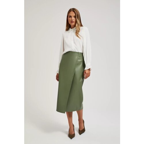 Marisse Waxed Midi Skirt Slike