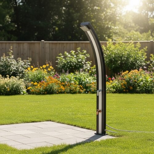 Alberg Solarni Tuš 25L Curve Aluminijum sa Bakarnom Slavinoм ( LY3-KL30 ) Cene