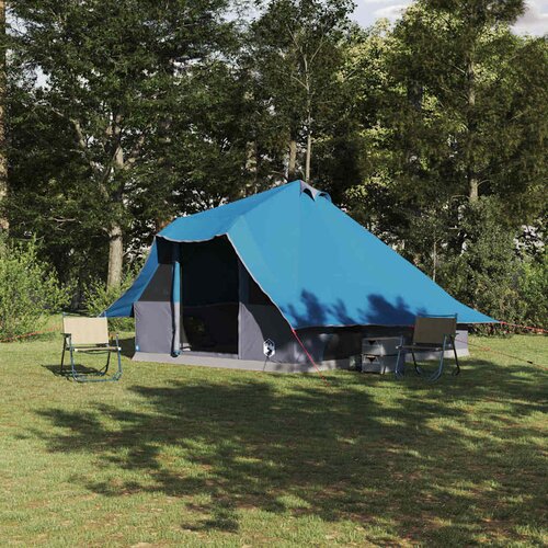 Tipi &amp;scaron;ator s krovom s pohranom Plava 358 x 296 x 258 cm taft Slike