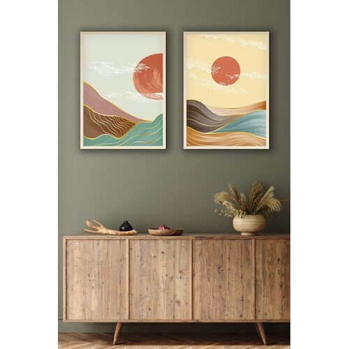 Wallity Uokvirena slika Huhu154, 20x30 cm, 2 dijela Cene