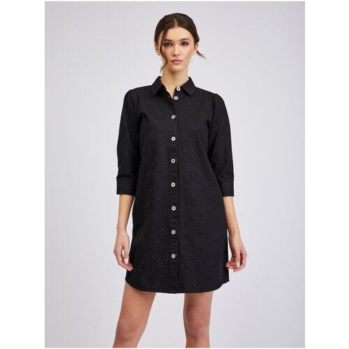 Orsay Black Denim Dress - Women Slike