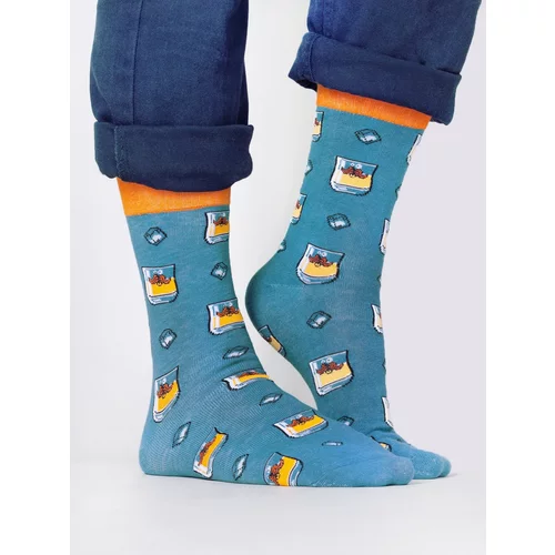 Yoclub Man's Cotton Socks Patterns Colors SKA-0054F-H600