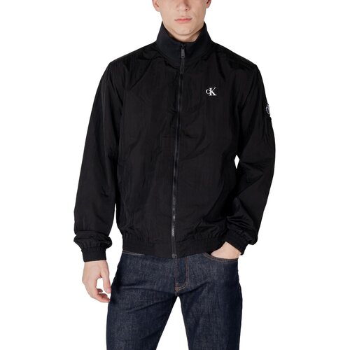 Calvin Klein Jeans Jakne UNPADDED HARRINGTON J30J327373 Črna Slike