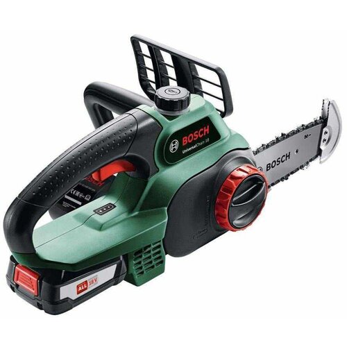 Bosch Baterijska verižna žaga Power for All UniversalChain 18 (18 V, 2,5 Ah, dolžina rezila: 20 cm) Slike