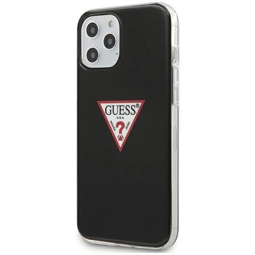 Guess OVITEK TRIANGLE COLLECTION CASE ZA IPHONE 12/12 PRO ČRN, (21834245) Cene