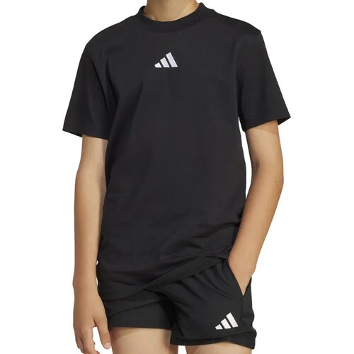 Adidas Majica za dečake J SL TEE 160, Crna Slike