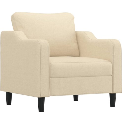 VidaXL Fotelj krem 60 cm blago, (20957889) Slike