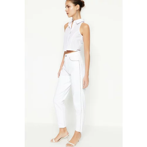 Trendyol Jeans - White - Mom
