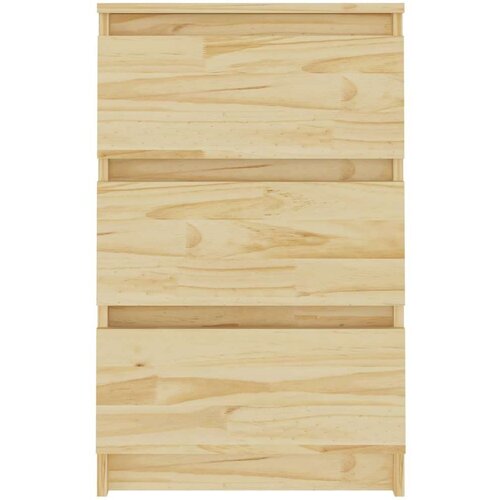 VidaXL noćni ormarić 40 x 29,5 x 64 cm od masivne borovine Slike