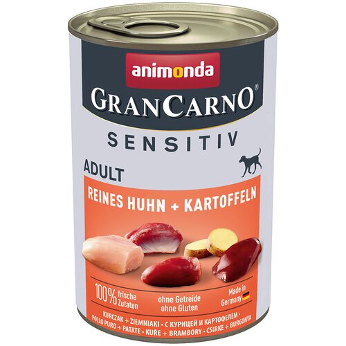Animonda Adult Sensitive 24 x 400 g - Piščanec in krompir Cene