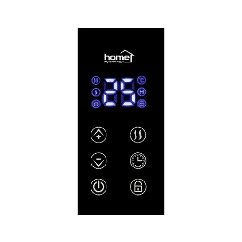 Home Panel električna grijalica, smart, 2000 W, WiFi - FK 430 WIFI, Crna Slike