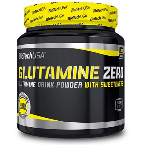 BioTech USA Glutamine Zero, Limun, 300g Slike
