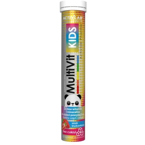ACTIVLAB Vitamini za djecu &ndash; MultiVit Kids okus jagode (20 &scaron;umećih tableta) Cijene