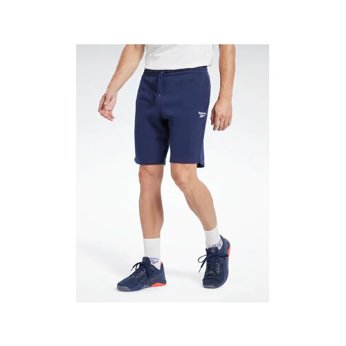 Reebok Športne kratke hlače Identity Fleece Shorts HZ8799 Modra