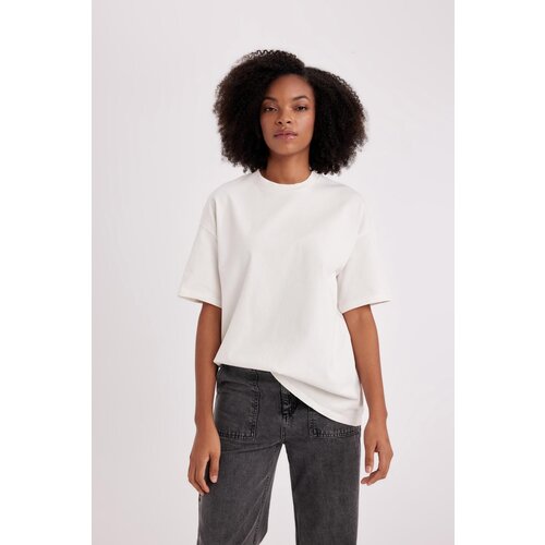 Defacto oversize fit crew neck short sleeve t-shirt Slike