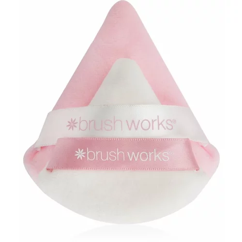 Brushworks Triangular Powder Puff Duo blazinica