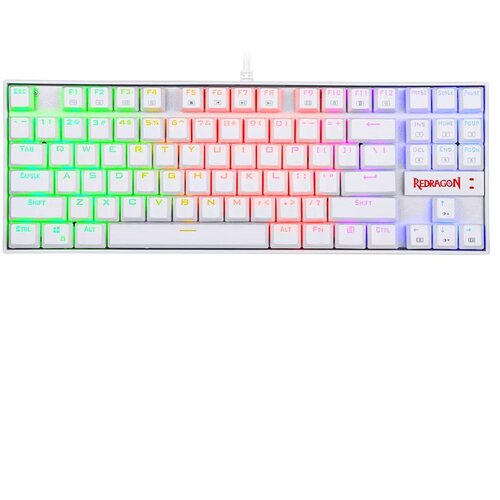 Redragon Kumara K552-RGB Mechanical Gaming Keyboard White - Red Switch Cene