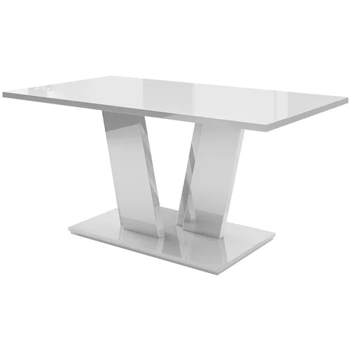  Blagovaonski stol BONO-bijela (visoki sjaj)