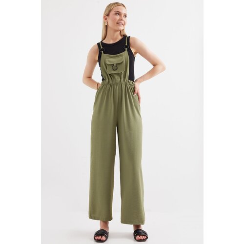 Bigdart 7023 Strappy Gardener Overalls - Khaki Slike