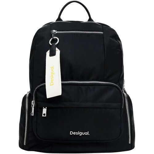Desigual Ruksak crna / srebro / bijela Slike