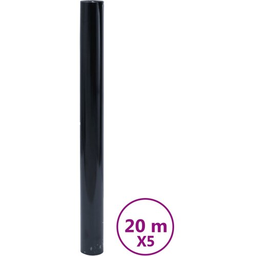 vidaXL Prozorske folije statične 5 kom matirane crne PVC - 100 m 45 cm Cijene