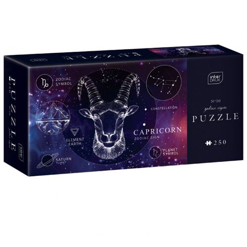 Puzzle 250 KOM ZODIAC 10 CAPRICORN (JARAC) INTERDRUK * DO ISTEKA ZALIHA Cene