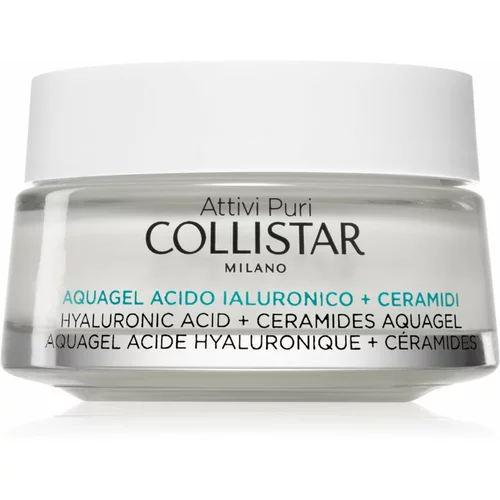 Collistar Pure Actives Hyaluronic Acid + Ceramides Aquagel gel za lice 50 ml za žene