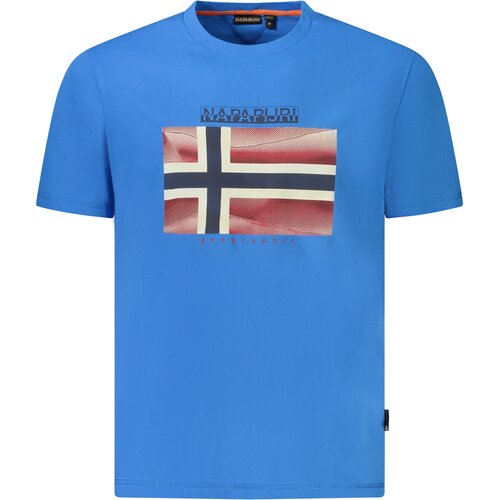 Napapijri SHORT SLEEVE T-SHIRT MEN BLUE Slike